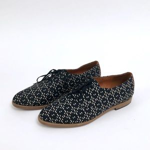 Madewell Printed Canvas Oxford Loafers